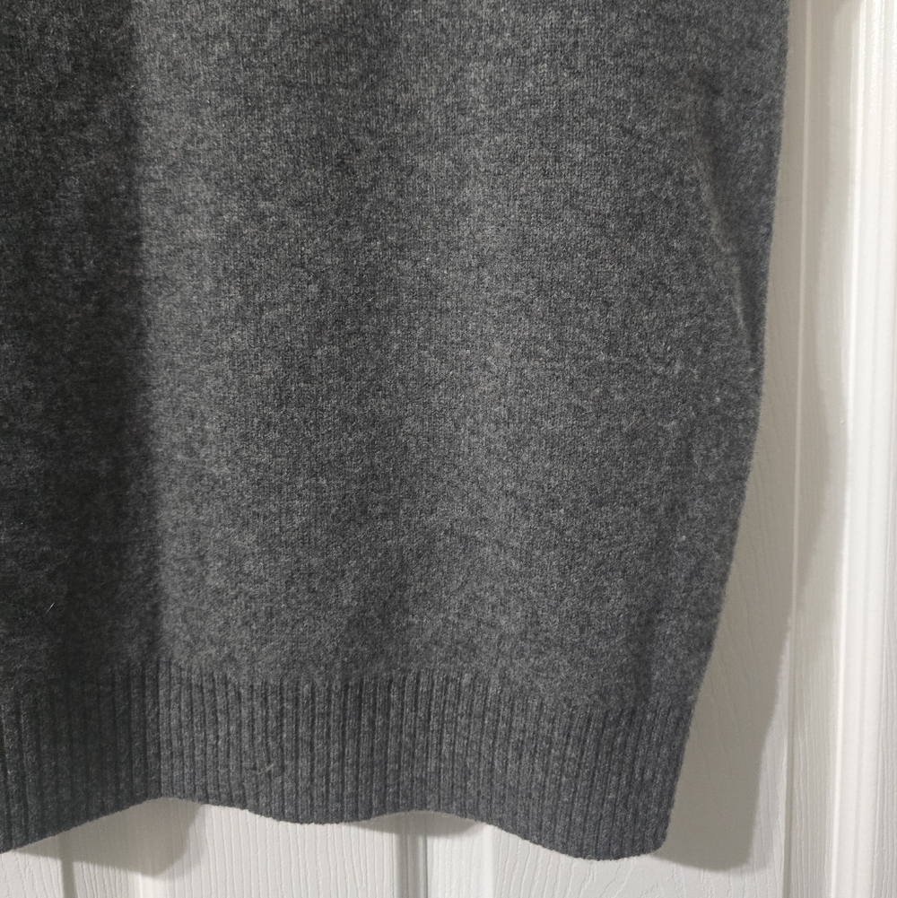 Vintage Lambswool Sweater Vest by Brooks Brothers, Dark Gray, V-Neck, EUC! - Picture 11 of 12
